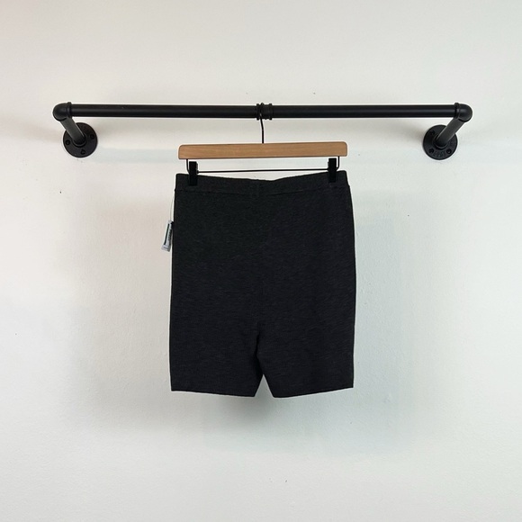 NWT Calvin Klein Sweater Lounge Sleep Short in Charcoal Heather - Picture 10 of 10